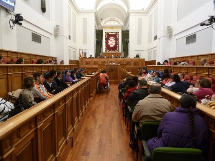 Pleno de la Discapacidad 2012 Cortes de Castilla-La Mancha
