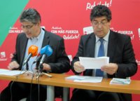 Valderas pide "una gran movilización social o un referéndum" para que los ciudadanos avalen el pacto por Andalucía