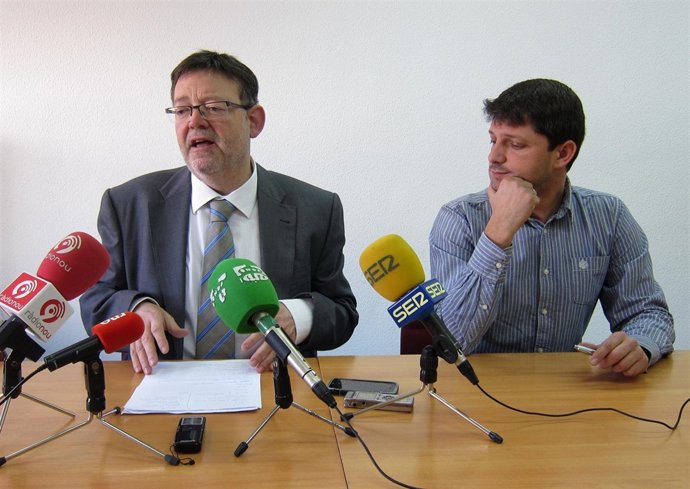 Ximo Puig y David Cerdán