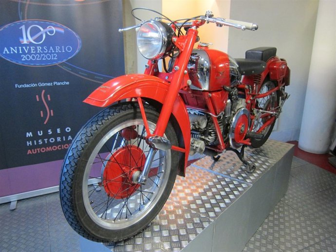 Una de las  motos del Museo