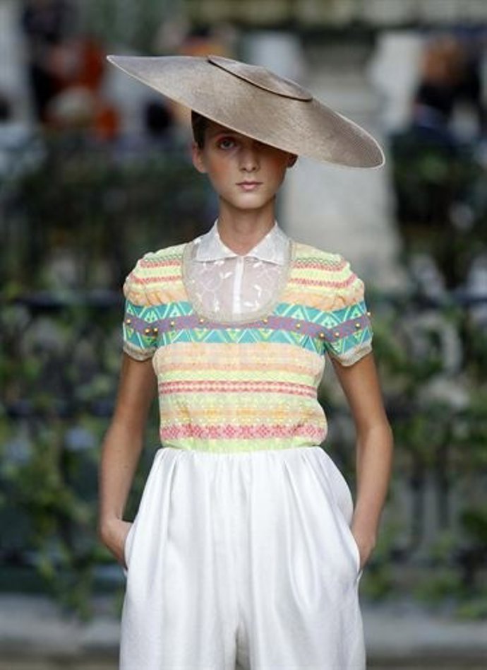 Desfile de Josep Font para DELPOZO