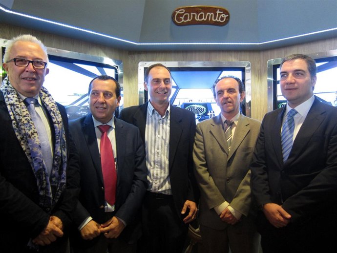 Sánchez, Ruiz Espejo, Martín, Rodríguez y Bendodo en el Museo Alborania