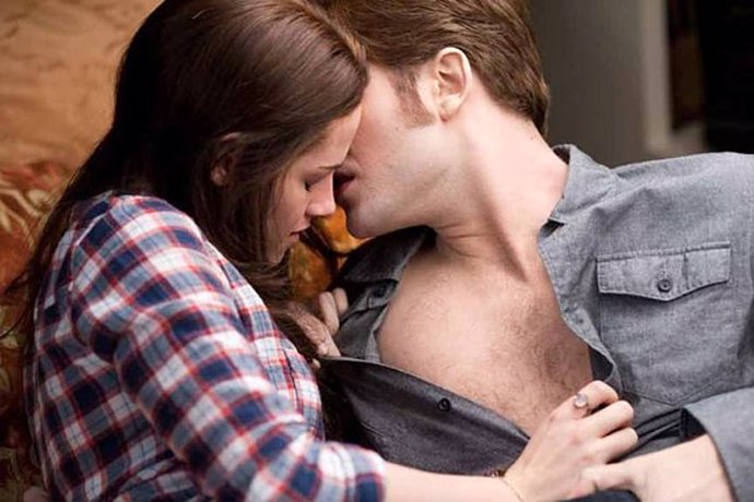 Escena de Eclipse, Robert Pattinson Kristen Stewart