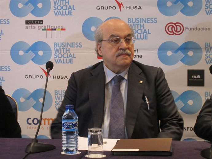 El conseller de Economía y Conocimiento, Andreu Mas-Colell