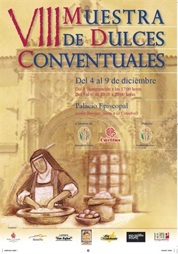 Cartel de la VIII Muestra de Dulces Conventuales