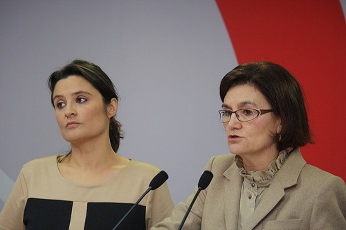 Laura Seara y Margarita Pérez Herráiz (PSdeG-PSOE)