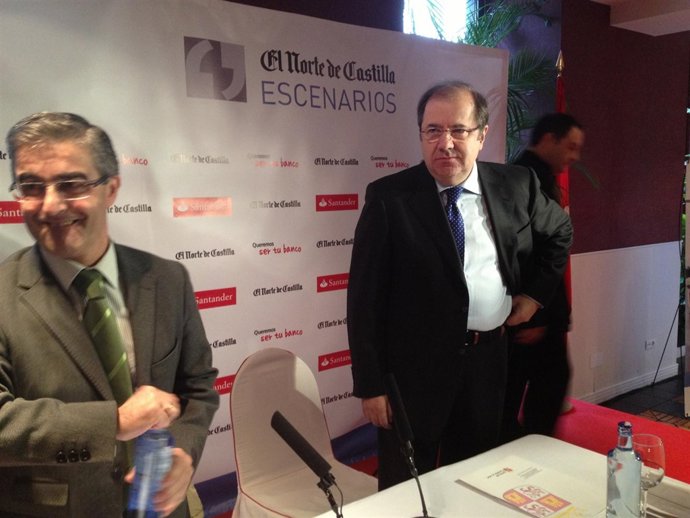 Herrera durante su intervención en un Foro de El Norte de Castilla