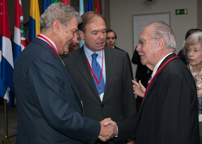 Pío García Escudero y Jesús Posada 