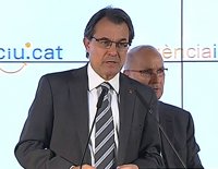 Mas y Duran coinciden en que ERC es la "única opción" que garantiza la estabilidad del Gobierno catalán