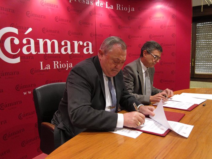 Firma convenio Arbacares con la Cámara de Comercio de La  Rioja