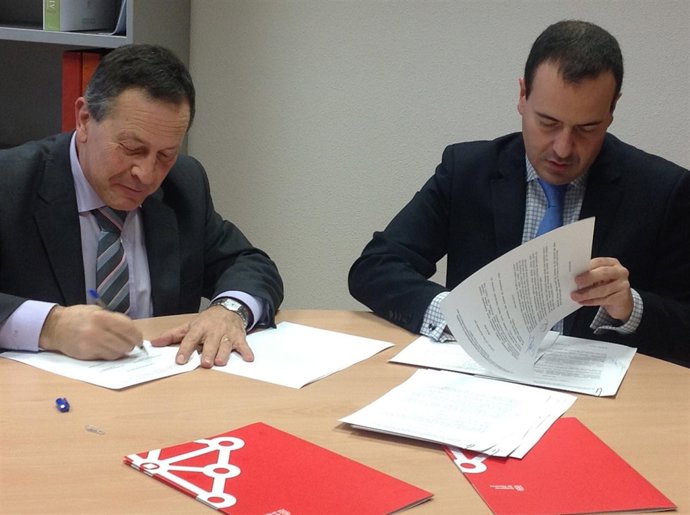 Maximino Gómez (izda) y Roberto Cámara (dcha).