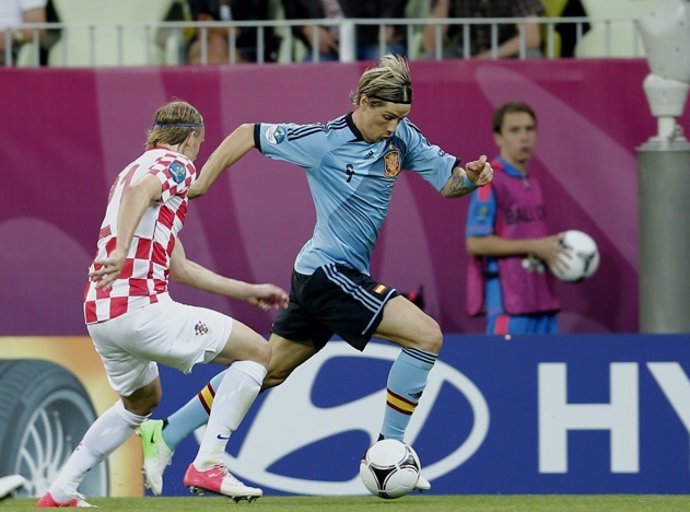 Fernando Torres Selección Española Croacia