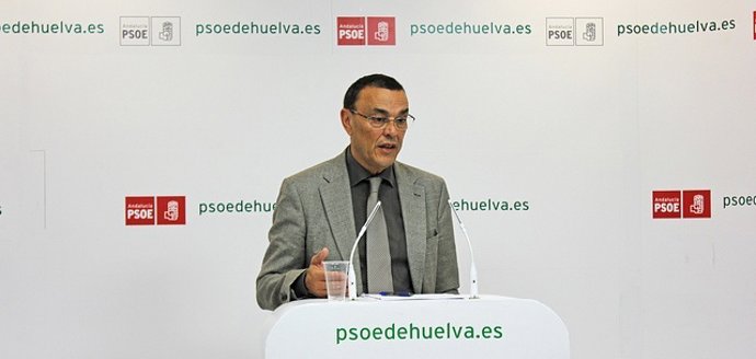 El secretario general del PSOE de Huelva, Ignacio Caraballo. 
