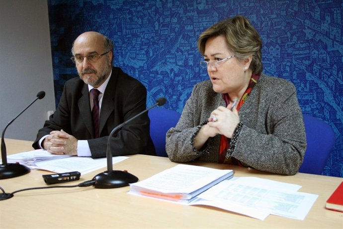 Perezagua y Heredero en rueda de prensa