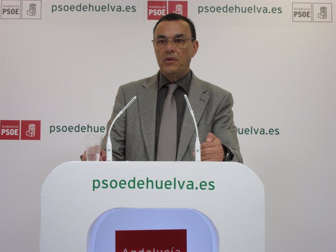 Elsecretario general del PSOE de Huelva, Ignacio Caeaballo. 