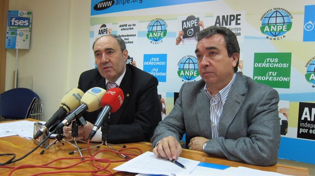El presidente de ANPE nacional y el de Murcia