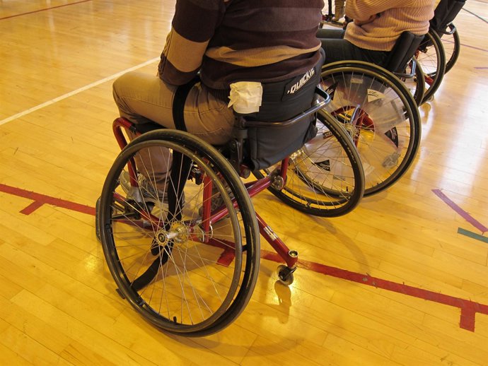 Personas en sillas de ruedas en Salamanca