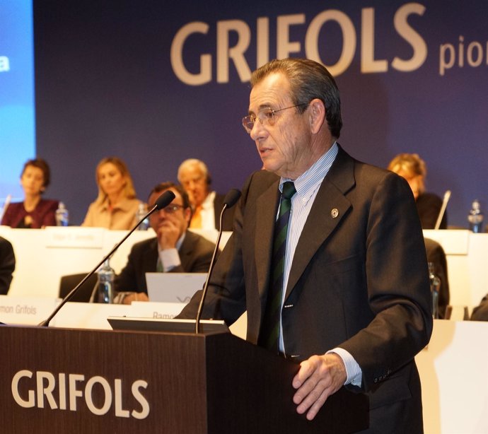 El presidente de Grifols, Víctor Grifols