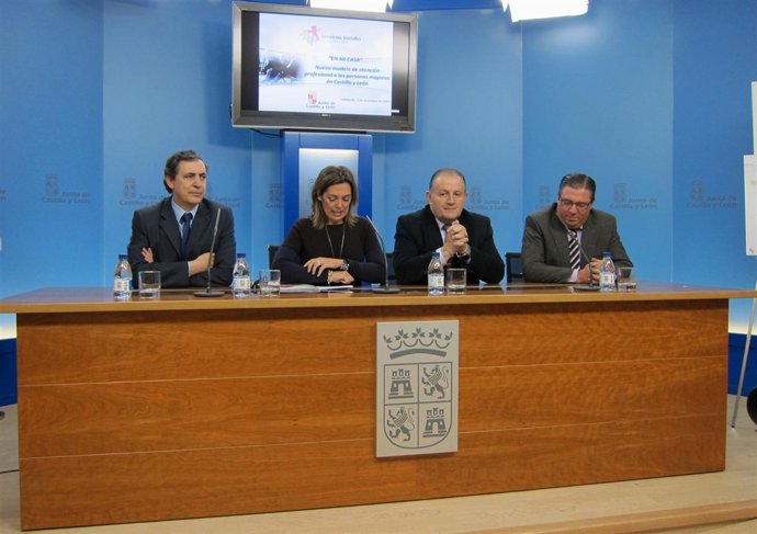 Jesús Zurita, Milagros Marcos, José Luis Gutiérrez y Diego Ortega
