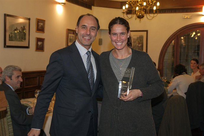 El presidente asiste a la entrega de premios 