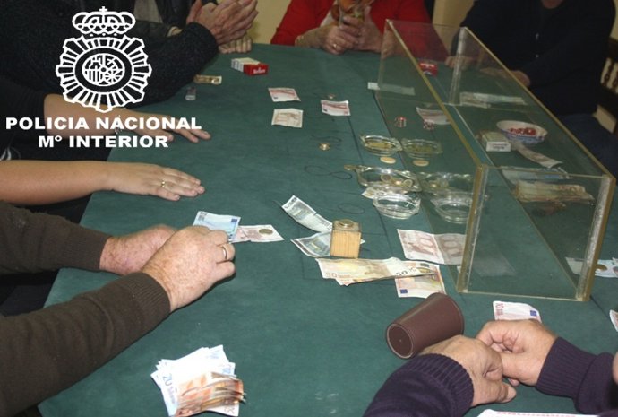 Personas identificadas en un juego clandestino en Manacor