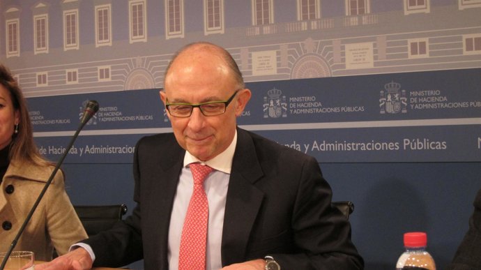El ministro de Hacienda, Cristóbal Montoro