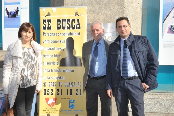 Presentación del voluntariado en Málaga