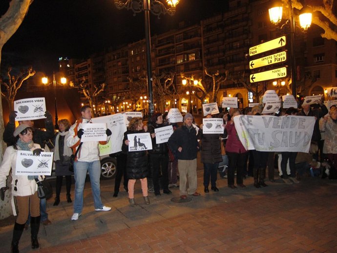 Concentración sanidad en defensa de la sanidad pública