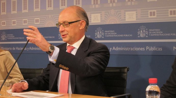 El ministro de Hacienda, Cristóbal Montoro