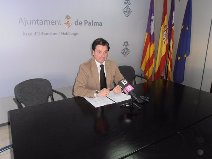 Jesús Valls, teniente de alcalde de Urbanismo en Palma         