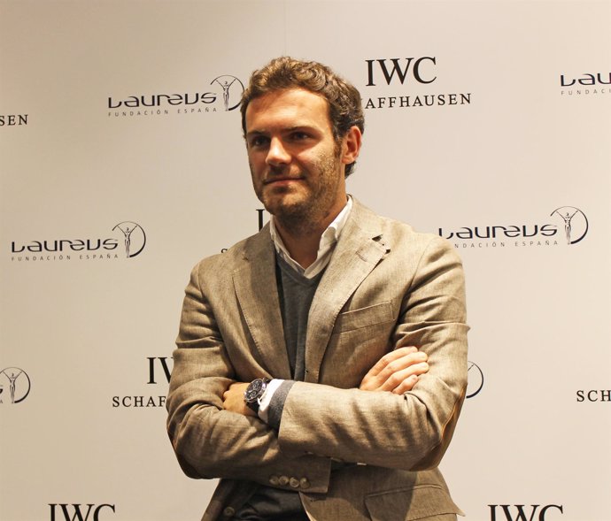 Juan Mata presentación reloj IWC