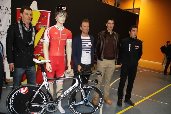 Luis León Sánchez, José Joaquín Rojas, Fran Pérez y Sergio Mantecón