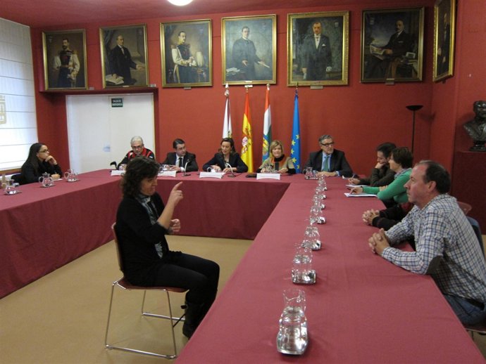 Imagen de un momento de la reunión