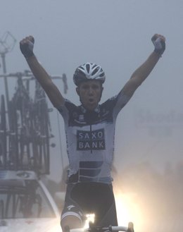 El ciclista danés Chris Sorensen
