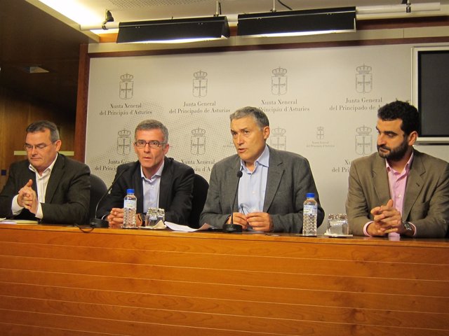 Ángel Gonzalez, Miguel Ángel Presno, González Orviz Y Daniel De La Horra