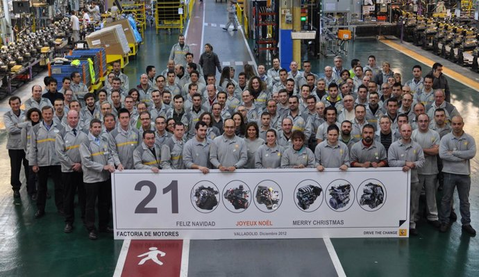 Motor 21 millones en la planta de Renault en Valladolid