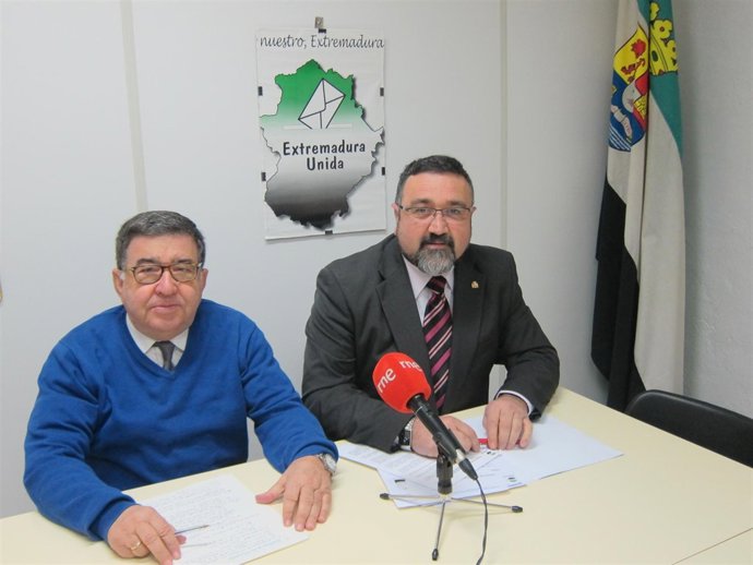 Pedro Cañada Y Juan Pedro Domínguez, De Extremadura Unida