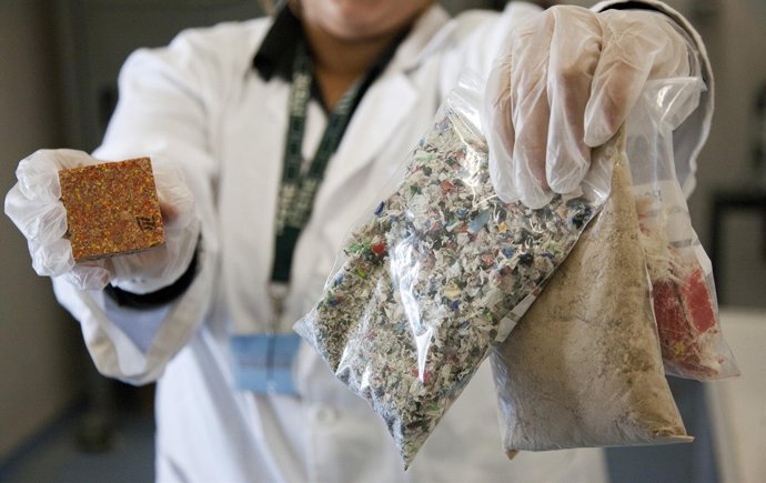 Muestras de diferentes residuos que analiza la investigación