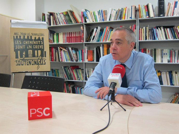 El primer secretario del PSC, Pere Navarro.