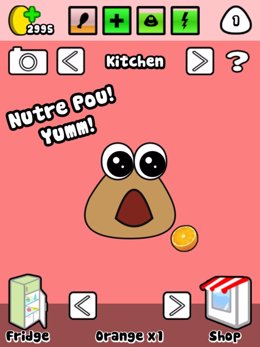 Aplicación mascota virtual para iPhone y iPad Pou