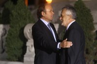 Griñán y otros siete presidentes autonómicos asisten este jueves en el Senado al Día de la Constitución