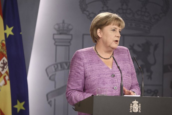 Merkel en La Moncloa
