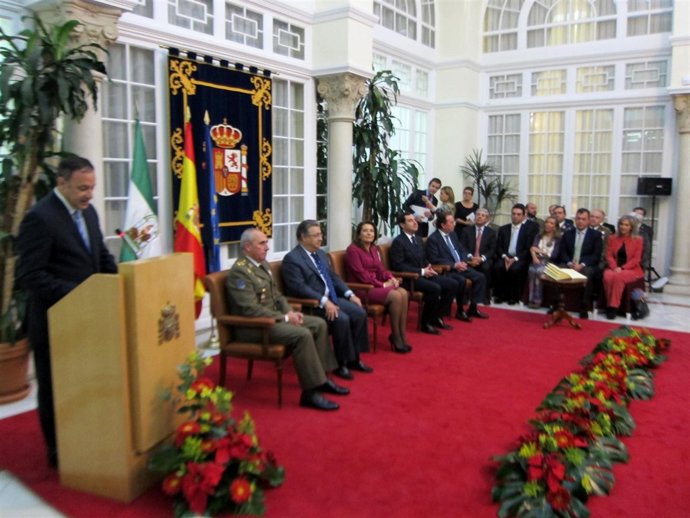 Acto de conmemoración de la Constitución Española en Andalucía