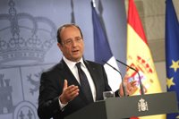 Economía/Empresas.- Hollande celebra el acuerdo sobre EADS porque protege los intereses de Francia, Alemania y España