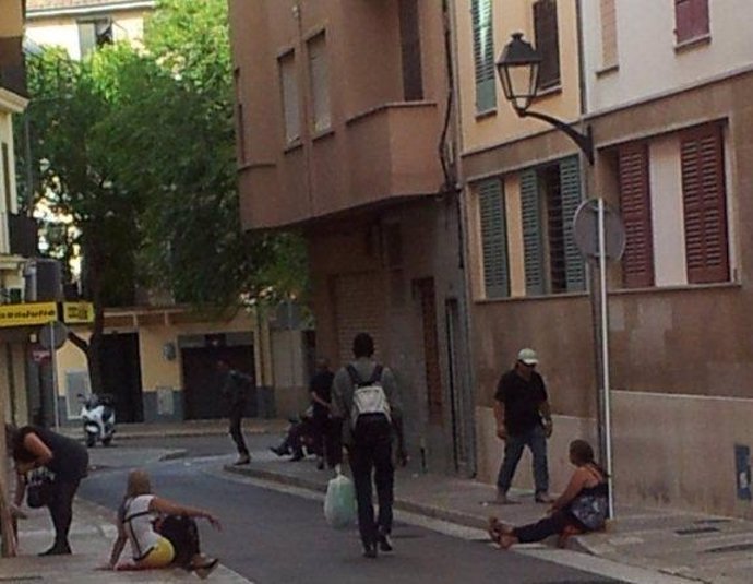 Prostitutas en la Puerta de Sant Antoni (Palma)