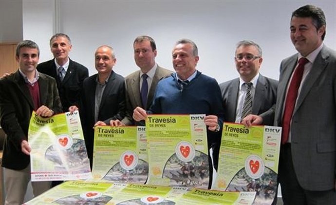 Imagen de la presentación de la campaña de recogida de juguetes