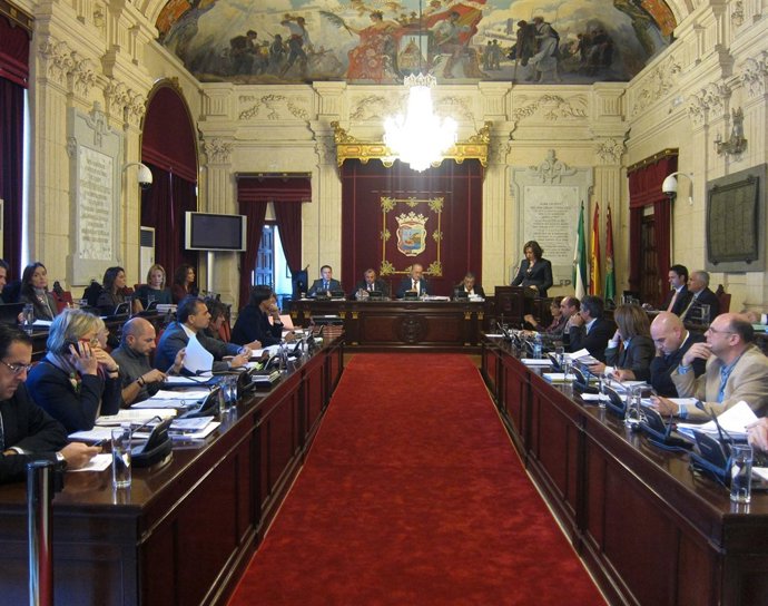 Pleno del Ayuntamiento de Málaga