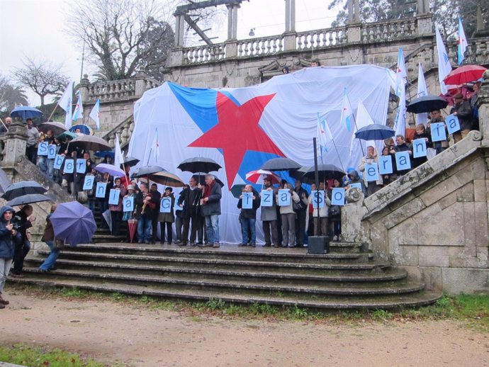 El BNG reivindica más soberanismo en la Alameda de Santiago 