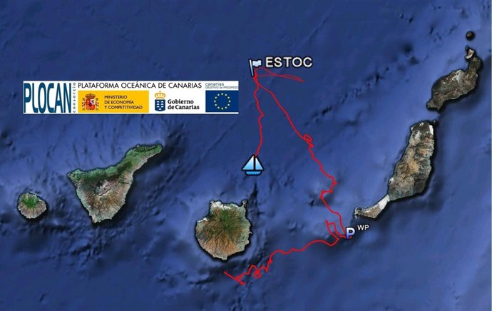 Travesía del vehículo autónomo Sailbuoy