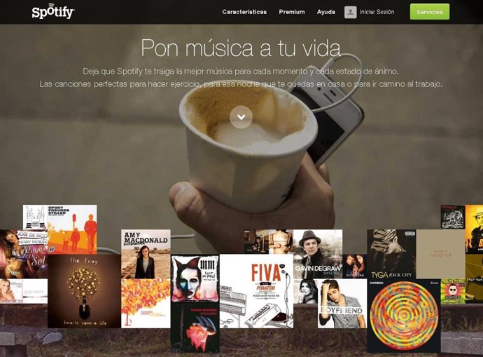 Recurso Spotify Web Player